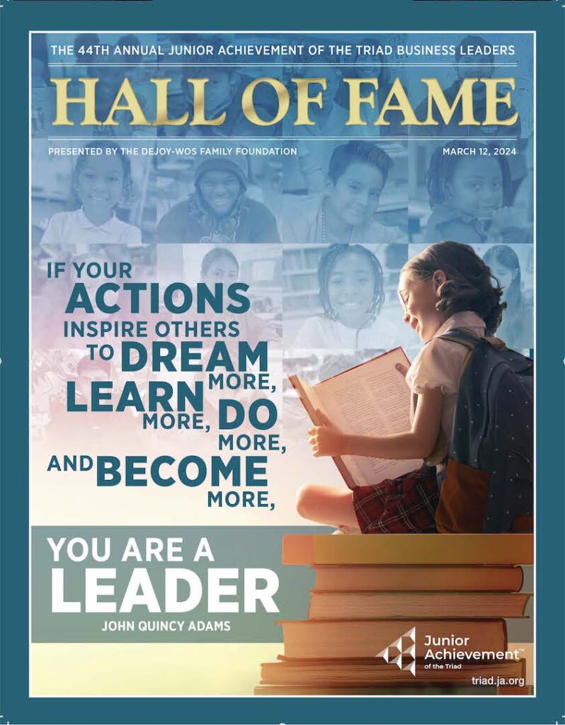 2024 Business Leaders Hall of Fame Event Program Cover