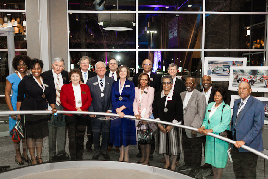 14 of the Past Junior Achievement of the Triad Laureates